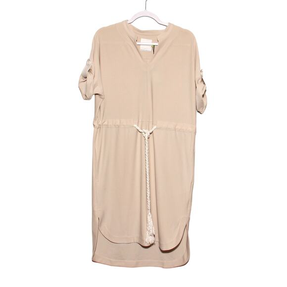 NEW Lyssé Drawstring Waist Hi-Lo Dress Size Small RUNS LARGE - Picture 1 of 8
